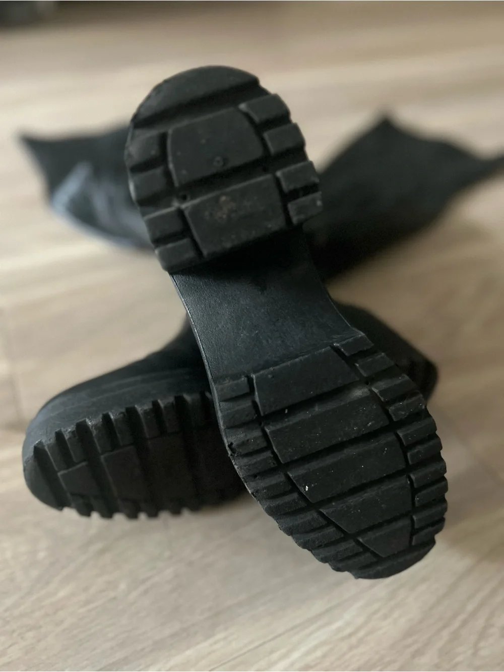 Diba Black Over-the-Knee Platform Boots